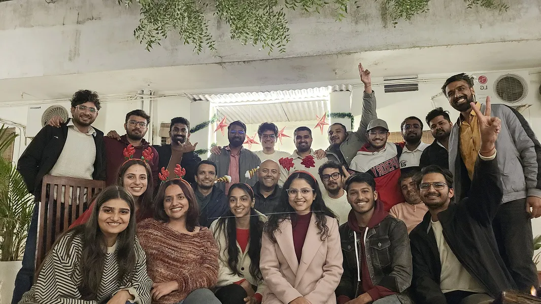 Christmas team photo